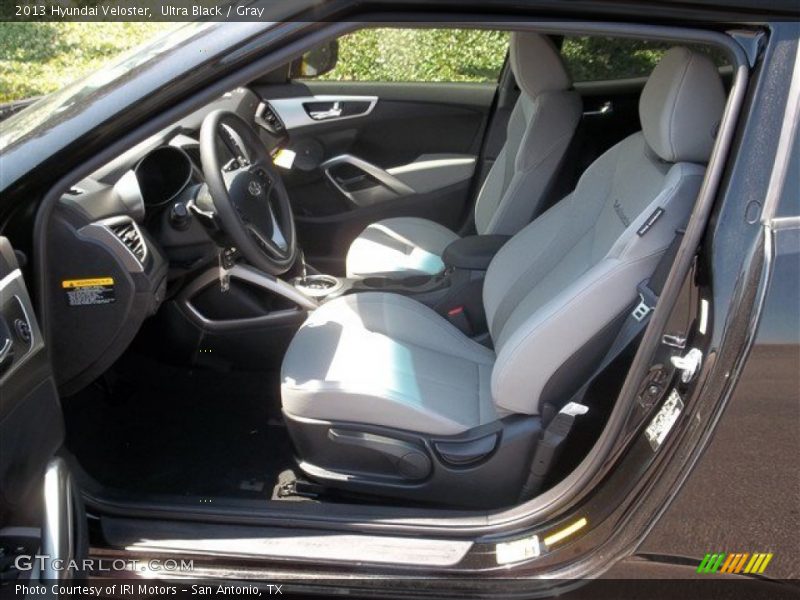 Ultra Black / Gray 2013 Hyundai Veloster