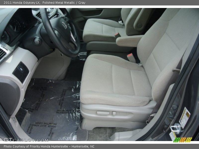 Polished Metal Metallic / Gray 2011 Honda Odyssey LX