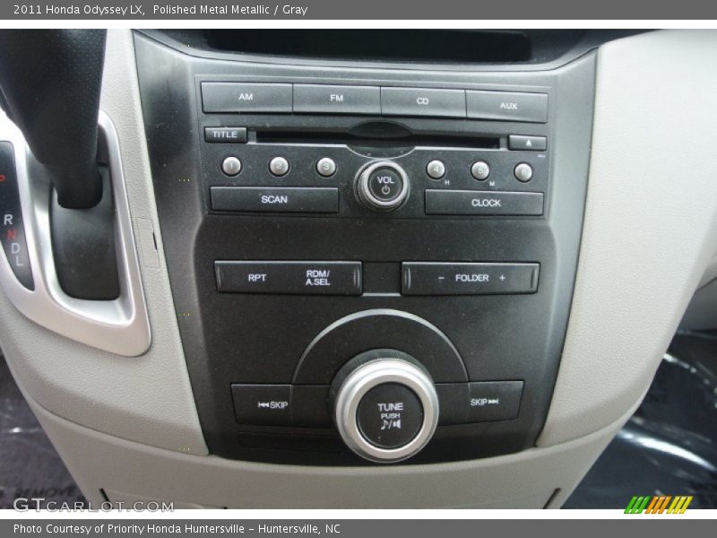 Polished Metal Metallic / Gray 2011 Honda Odyssey LX
