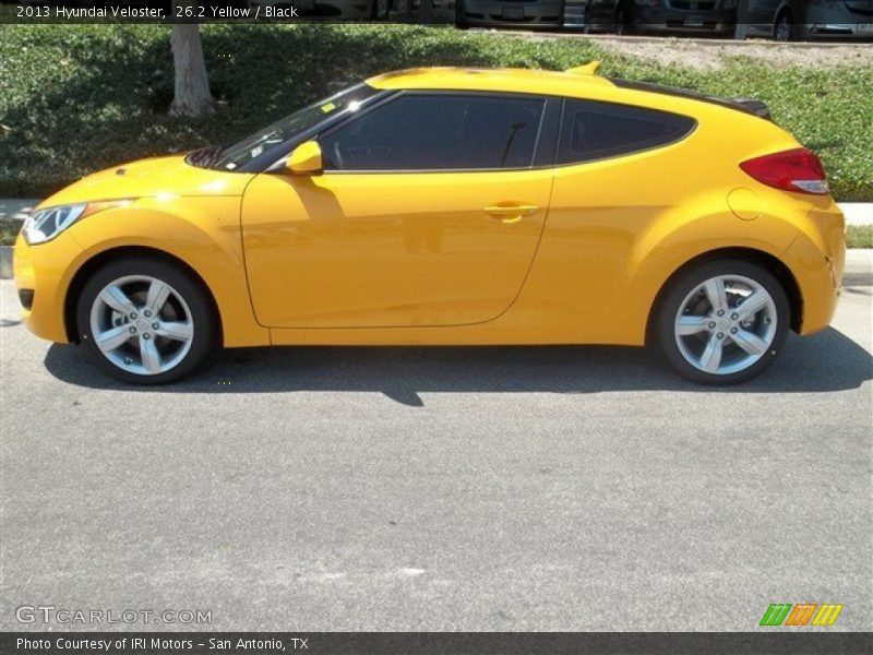 26.2 Yellow / Black 2013 Hyundai Veloster