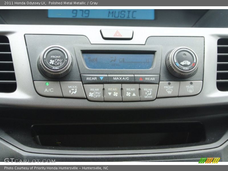 Polished Metal Metallic / Gray 2011 Honda Odyssey LX