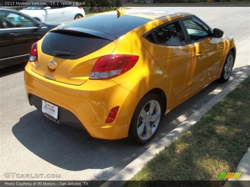 26.2 Yellow / Black 2013 Hyundai Veloster