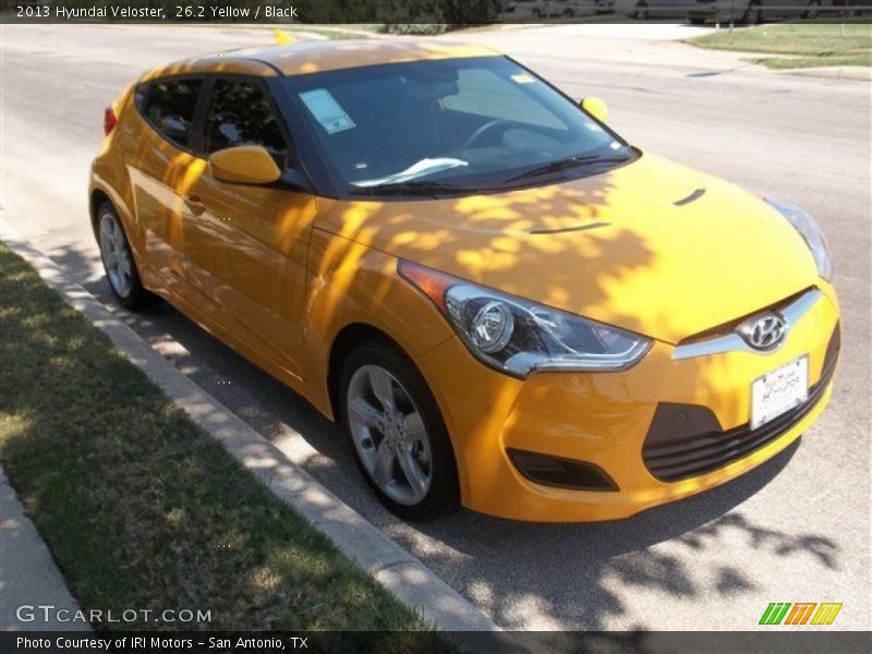 26.2 Yellow / Black 2013 Hyundai Veloster