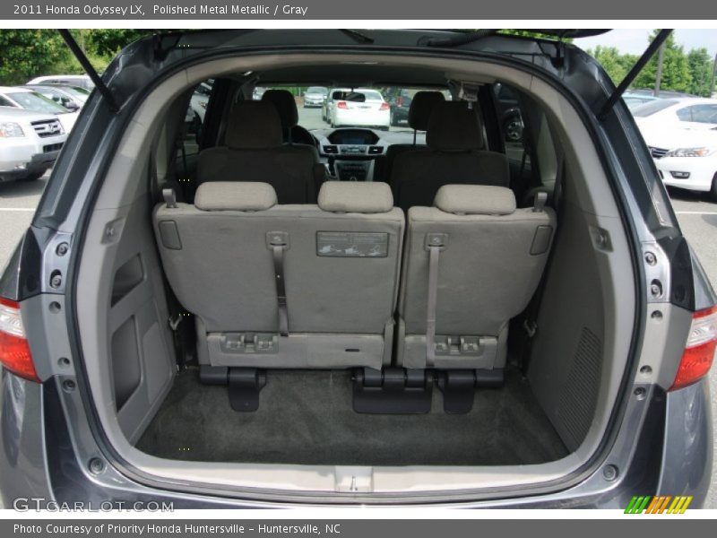 Polished Metal Metallic / Gray 2011 Honda Odyssey LX