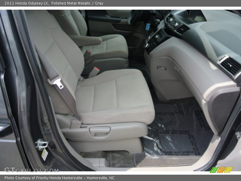 Polished Metal Metallic / Gray 2011 Honda Odyssey LX