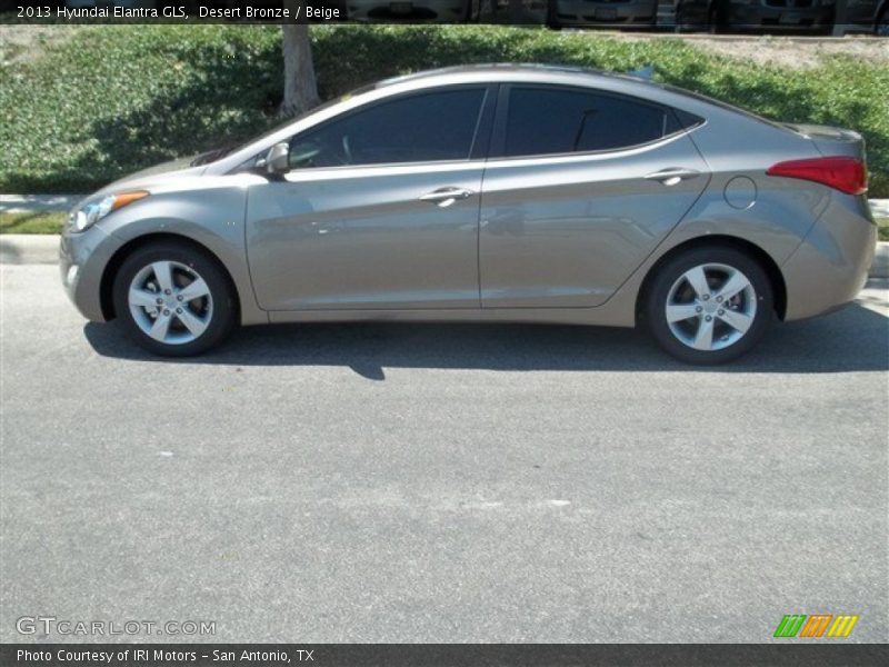 Desert Bronze / Beige 2013 Hyundai Elantra GLS