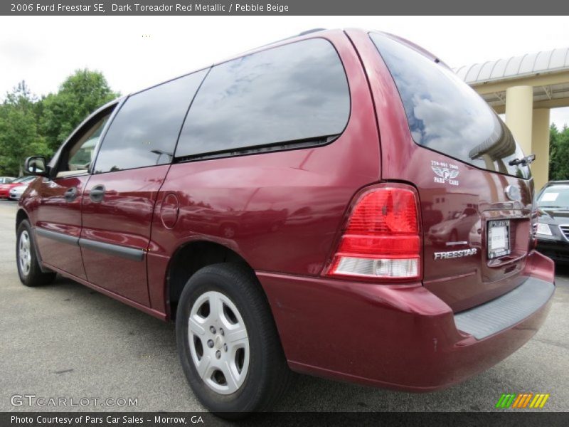 Dark Toreador Red Metallic / Pebble Beige 2006 Ford Freestar SE