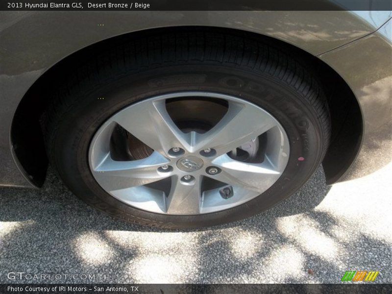 Desert Bronze / Beige 2013 Hyundai Elantra GLS