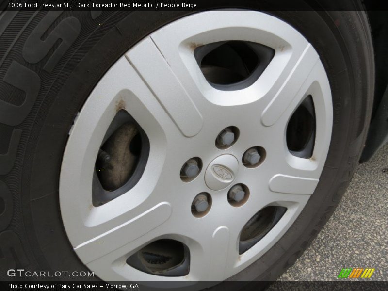 Dark Toreador Red Metallic / Pebble Beige 2006 Ford Freestar SE