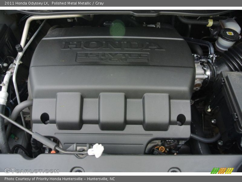 Polished Metal Metallic / Gray 2011 Honda Odyssey LX