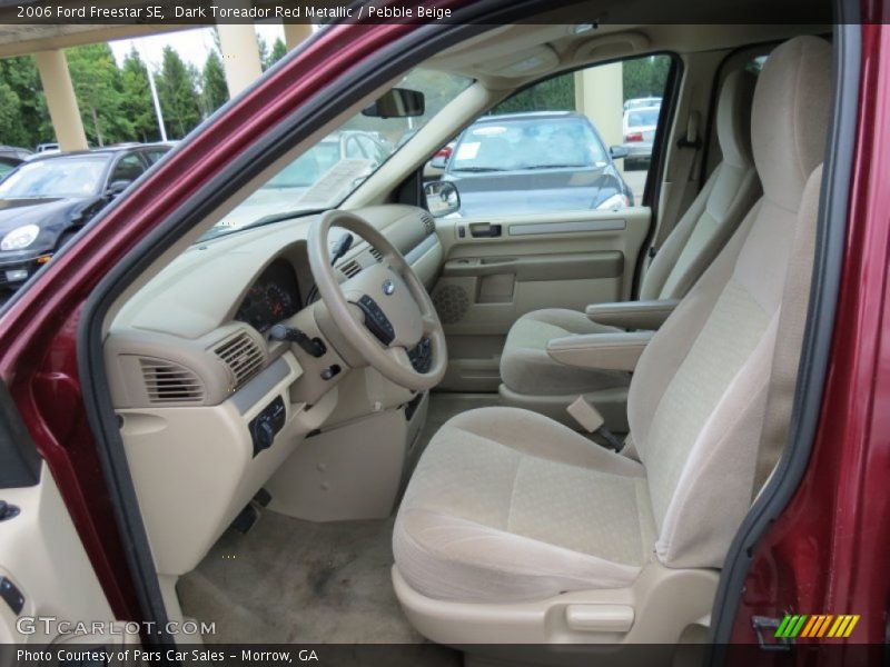 Dark Toreador Red Metallic / Pebble Beige 2006 Ford Freestar SE