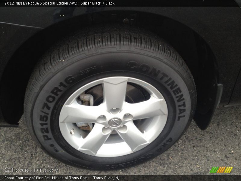 Super Black / Black 2012 Nissan Rogue S Special Edition AWD