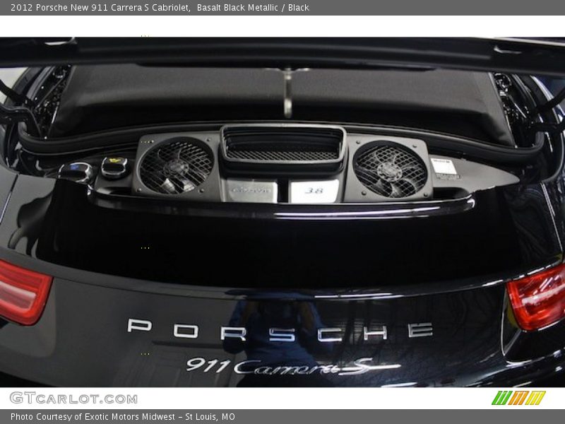  2012 New 911 Carrera S Cabriolet Engine - 3.8 Liter DFI DOHC 24-Valve VarioCam Plus Flat 6 Cylinder