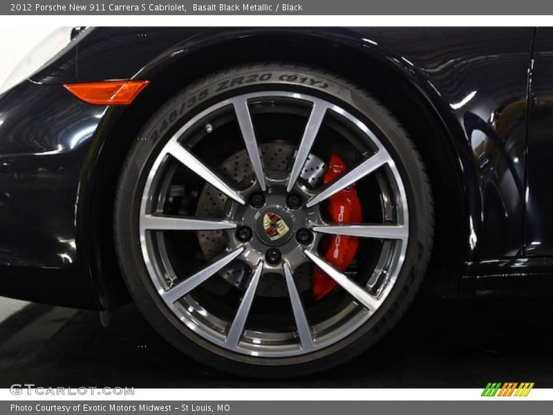  2012 New 911 Carrera S Cabriolet Wheel