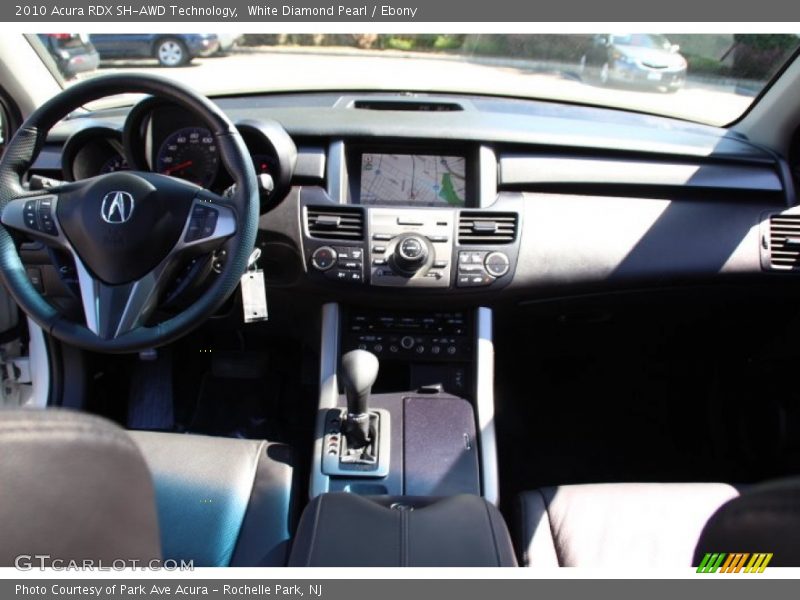 White Diamond Pearl / Ebony 2010 Acura RDX SH-AWD Technology