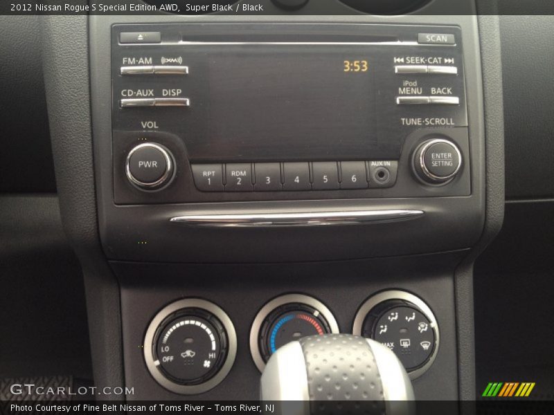 Super Black / Black 2012 Nissan Rogue S Special Edition AWD