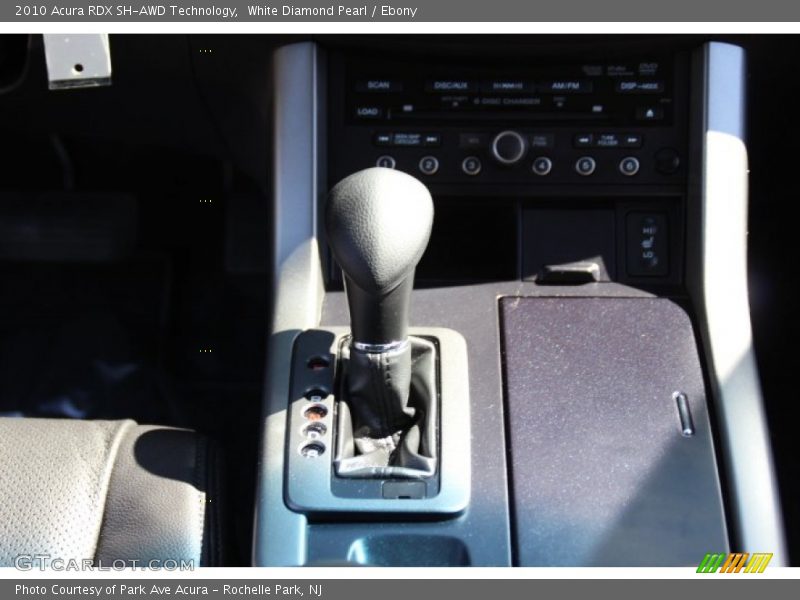 White Diamond Pearl / Ebony 2010 Acura RDX SH-AWD Technology