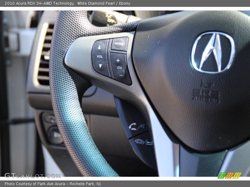 White Diamond Pearl / Ebony 2010 Acura RDX SH-AWD Technology