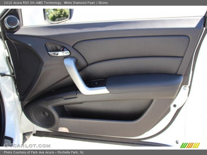 White Diamond Pearl / Ebony 2010 Acura RDX SH-AWD Technology
