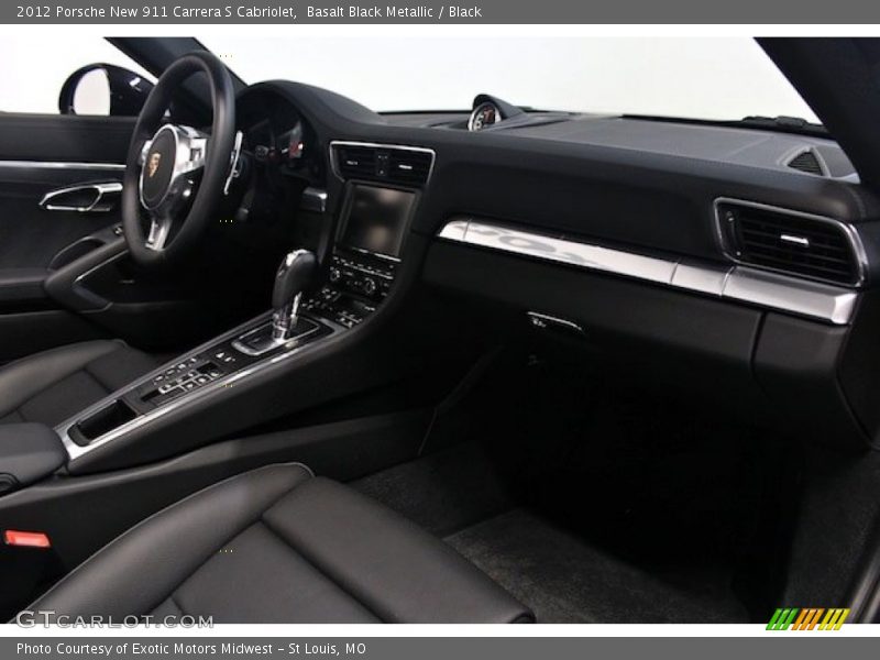 Dashboard of 2012 New 911 Carrera S Cabriolet
