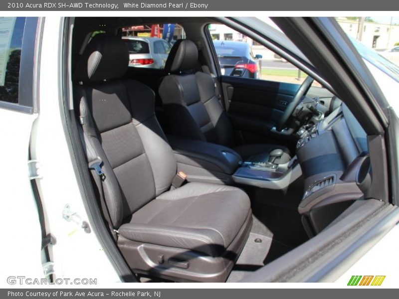 White Diamond Pearl / Ebony 2010 Acura RDX SH-AWD Technology