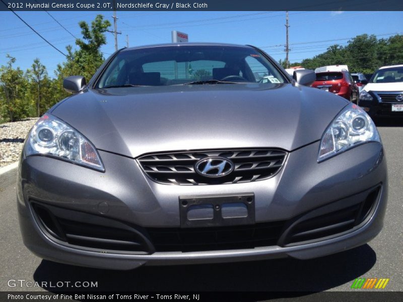Nordschleife Gray / Black Cloth 2012 Hyundai Genesis Coupe 2.0T