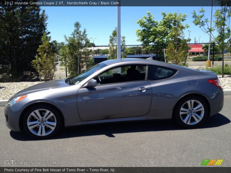 Nordschleife Gray / Black Cloth 2012 Hyundai Genesis Coupe 2.0T