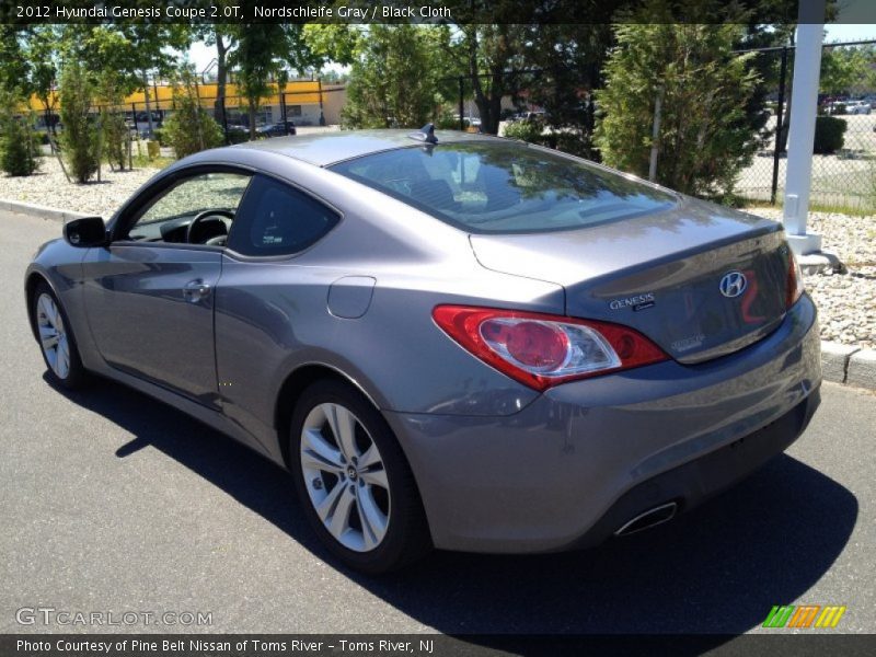 Nordschleife Gray / Black Cloth 2012 Hyundai Genesis Coupe 2.0T