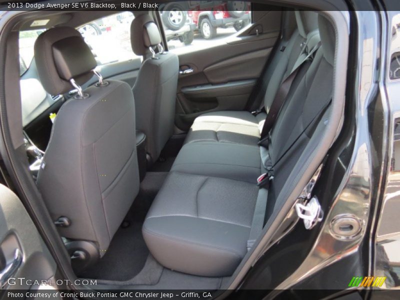 Black / Black 2013 Dodge Avenger SE V6 Blacktop