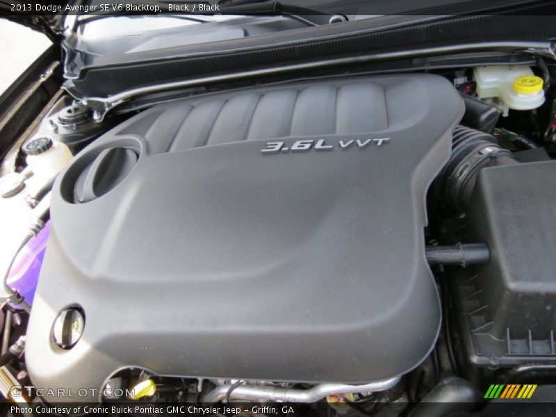 Black / Black 2013 Dodge Avenger SE V6 Blacktop