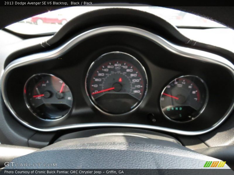 Black / Black 2013 Dodge Avenger SE V6 Blacktop