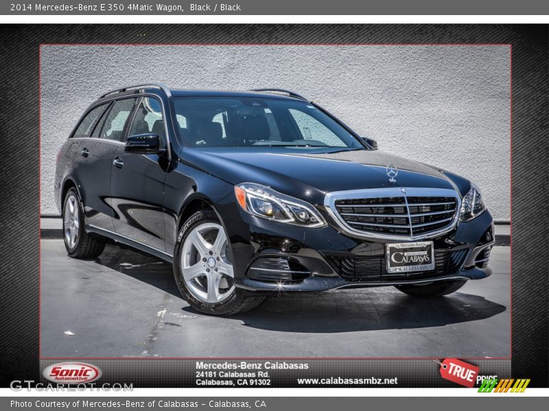Black / Black 2014 Mercedes-Benz E 350 4Matic Wagon