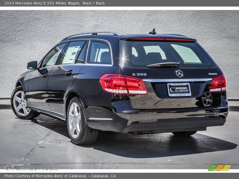 Black / Black 2014 Mercedes-Benz E 350 4Matic Wagon