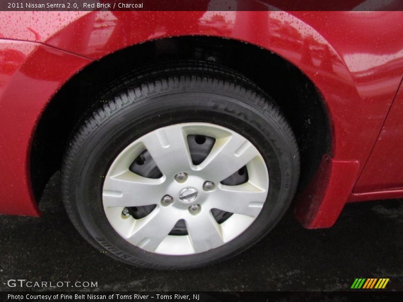 Red Brick / Charcoal 2011 Nissan Sentra 2.0