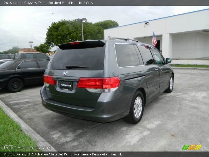 Polished Metal Metallic / Gray 2010 Honda Odyssey EX-L
