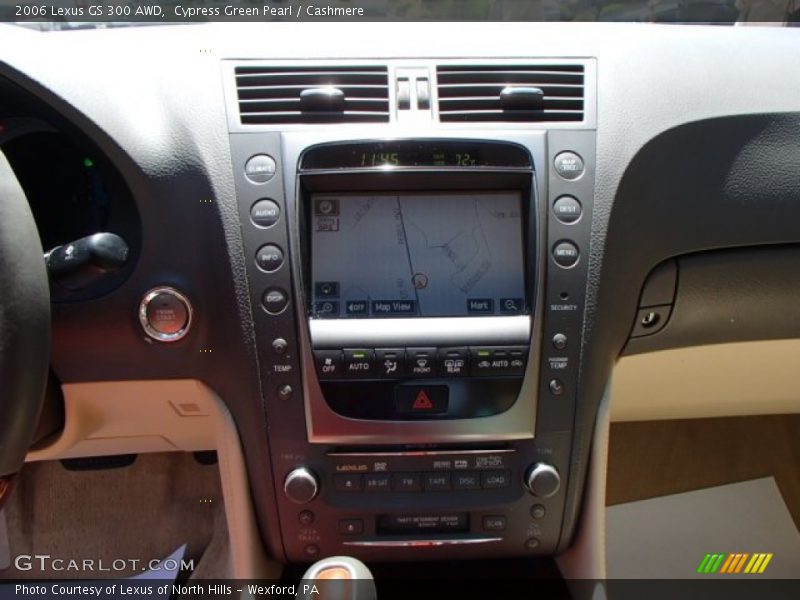 Cypress Green Pearl / Cashmere 2006 Lexus GS 300 AWD