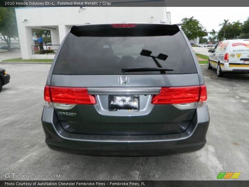 Polished Metal Metallic / Gray 2010 Honda Odyssey EX-L