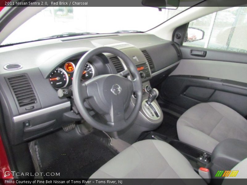 Red Brick / Charcoal 2011 Nissan Sentra 2.0
