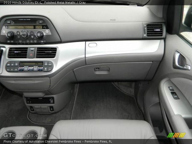 Polished Metal Metallic / Gray 2010 Honda Odyssey EX-L