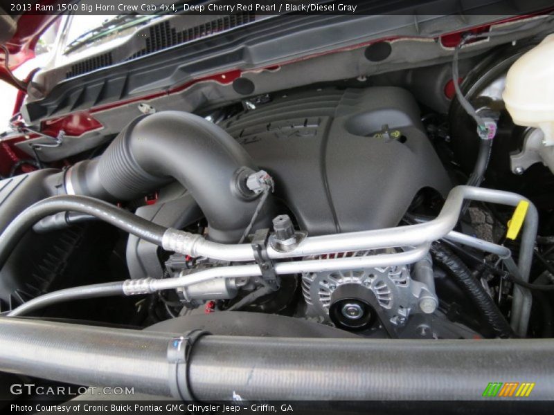 Deep Cherry Red Pearl / Black/Diesel Gray 2013 Ram 1500 Big Horn Crew Cab 4x4