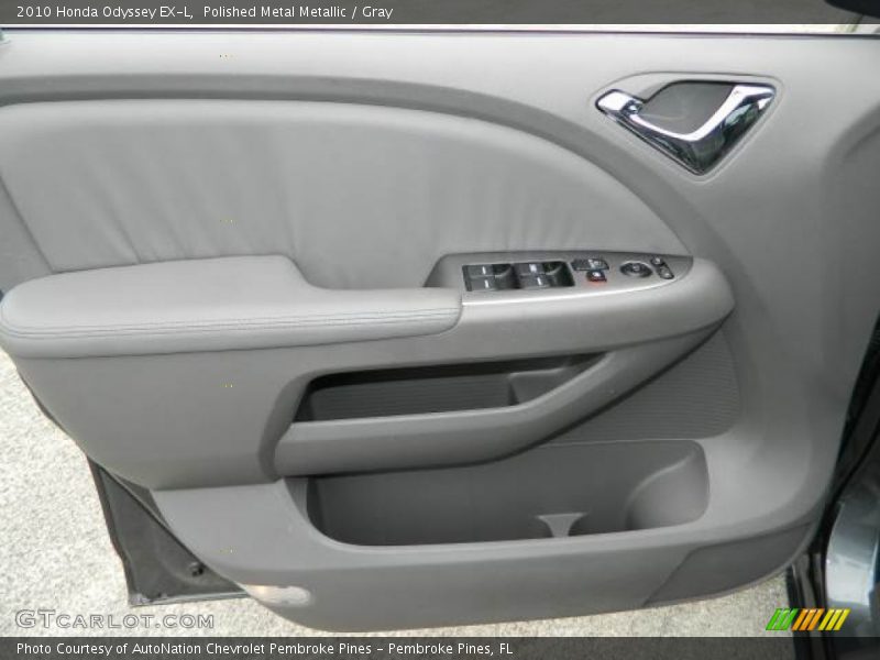 Polished Metal Metallic / Gray 2010 Honda Odyssey EX-L