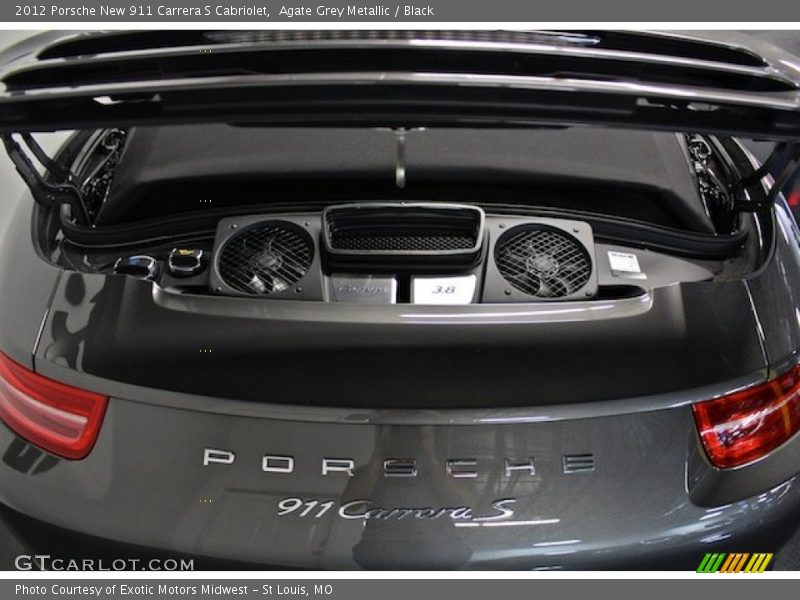  2012 New 911 Carrera S Cabriolet Engine - 3.8 Liter DFI DOHC 24-Valve VarioCam Plus Flat 6 Cylinder