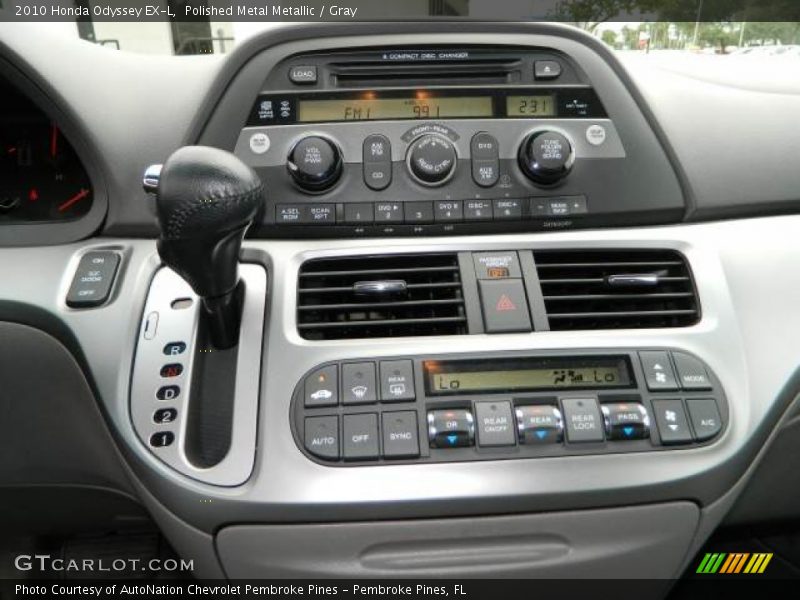 Polished Metal Metallic / Gray 2010 Honda Odyssey EX-L