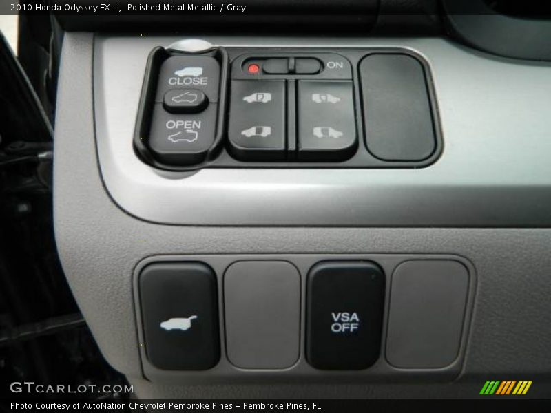 Polished Metal Metallic / Gray 2010 Honda Odyssey EX-L