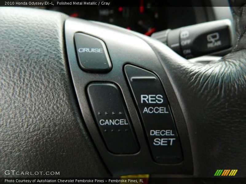Polished Metal Metallic / Gray 2010 Honda Odyssey EX-L