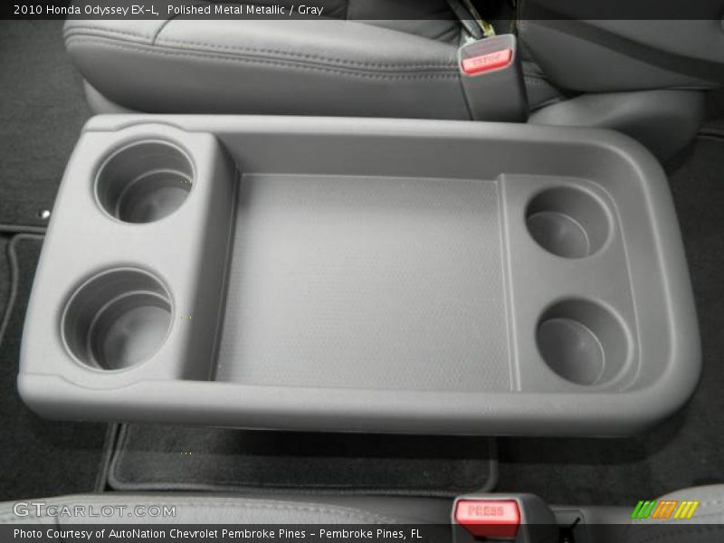 Polished Metal Metallic / Gray 2010 Honda Odyssey EX-L