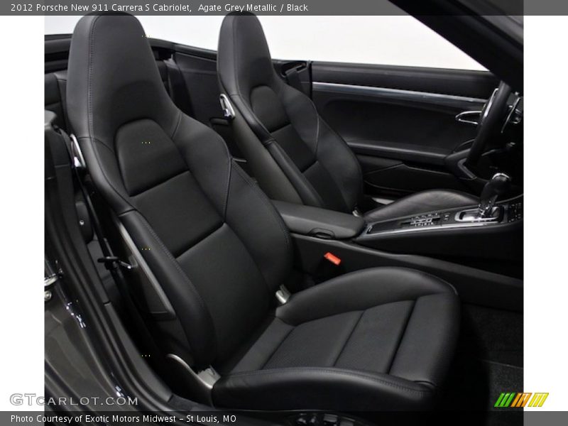 Front Seat of 2012 New 911 Carrera S Cabriolet