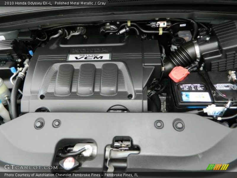 Polished Metal Metallic / Gray 2010 Honda Odyssey EX-L