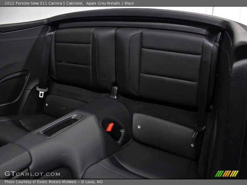 Rear Seat of 2012 New 911 Carrera S Cabriolet