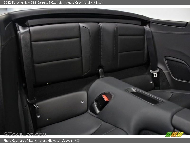 Rear Seat of 2012 New 911 Carrera S Cabriolet